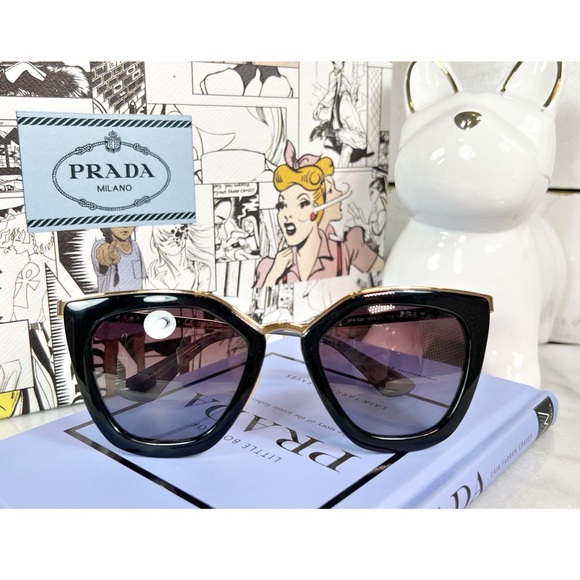 Prada Cat Eye Polarized Sunglasses - Picture 2 of 7